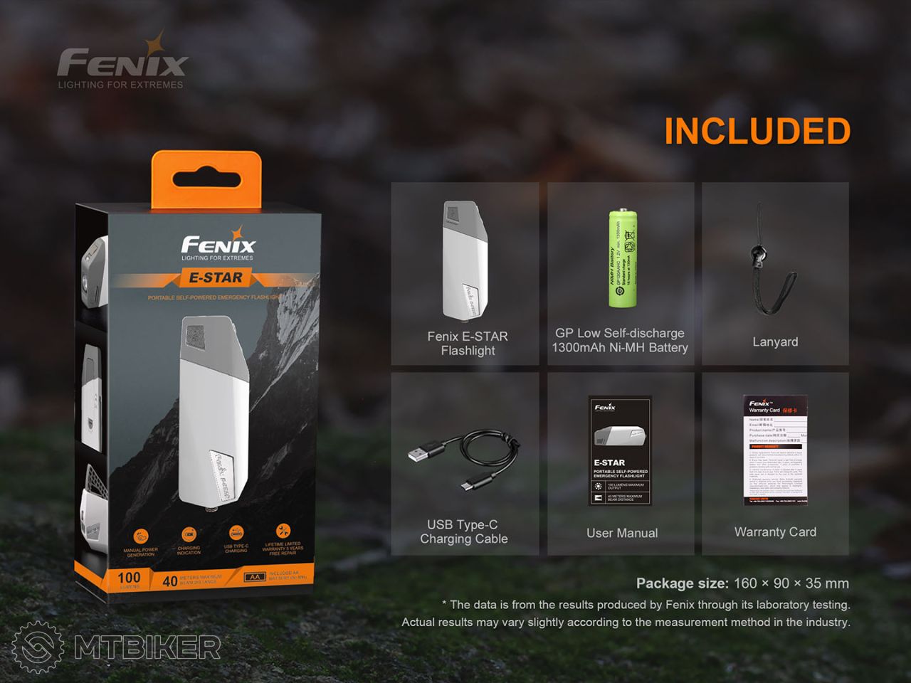 Фонарь ручной Fenix E-STAR Фото 3